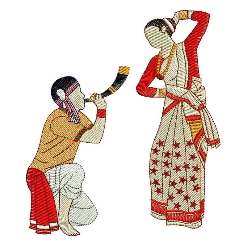 Madhubani Embroidery Design