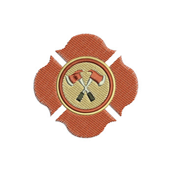 Maltese Cross Embroidery Design