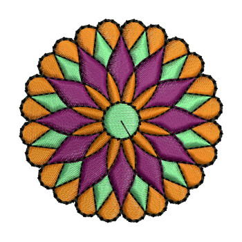 Mandala Art Embroidery