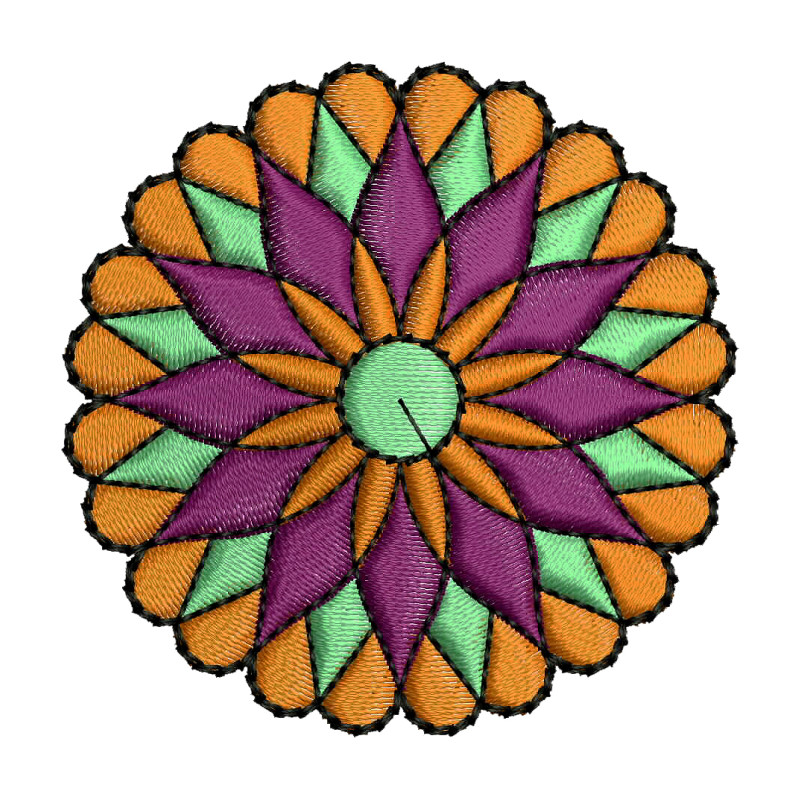 Mandala Art Embroidery