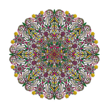 Mandala Circle Embroidery