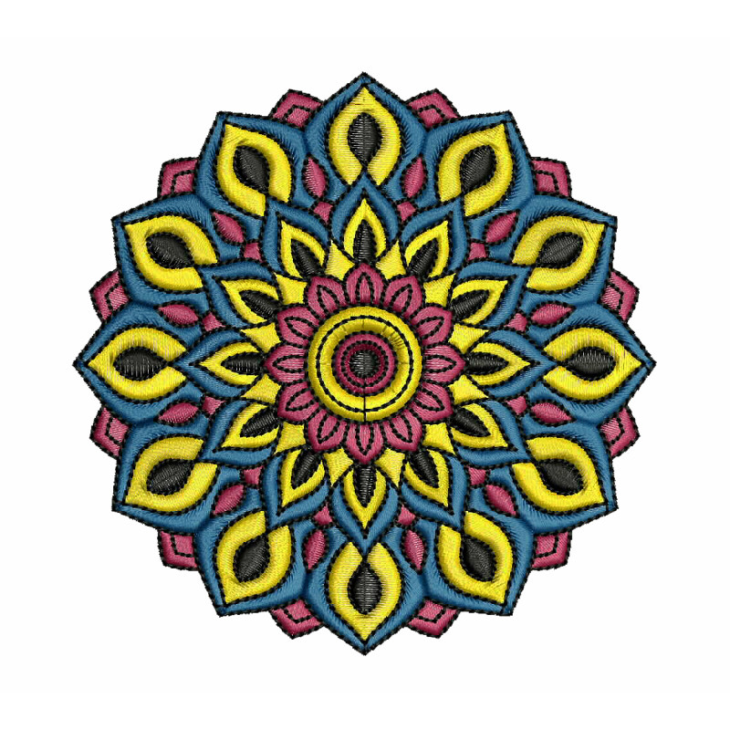 Mandala Design For Embroidery Machine