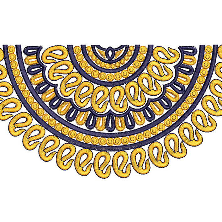 Mandala Embroidery Design