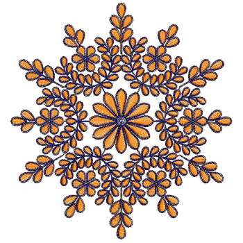 Mandala Embroidery For Cushion