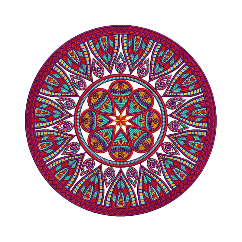 Mandala Embroidery Pattern