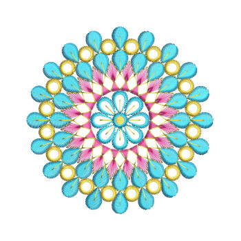 Mandala Machine Embroidery Design