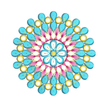 Mandala Machine Embroidery Design