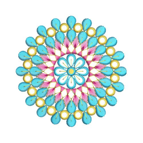 Mandala Machine Embroidery Design