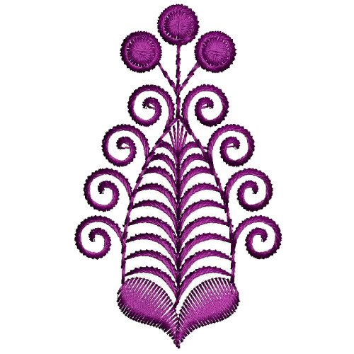 Mask Applique Embroidery 25706