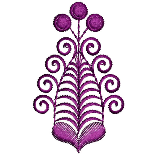 Mask Applique Embroidery 25706