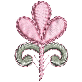 Mask Applique Embroidery Design 25498