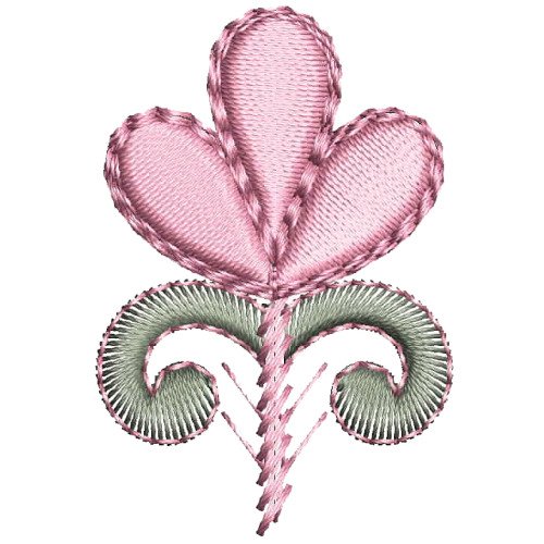 Mask Applique Embroidery Design 25498