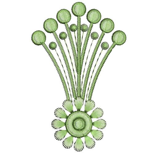 Mask Applique Embroidery Design 25719