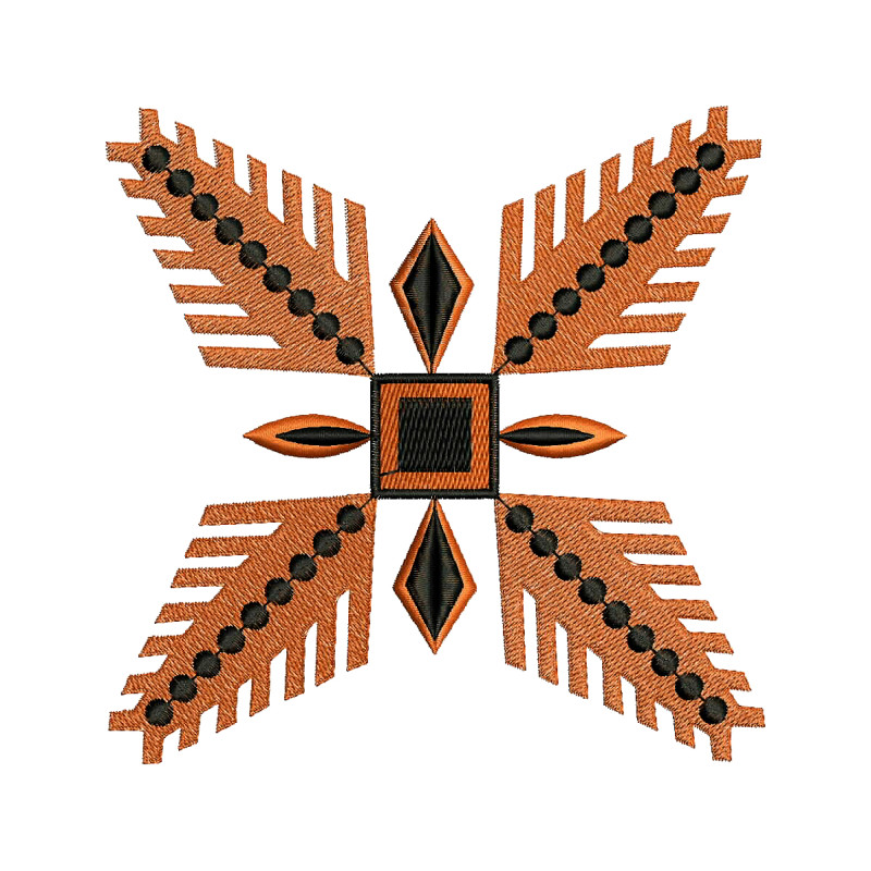 Mayan Embroidery Design