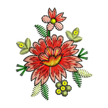 Mexican Embroidery Apron Design