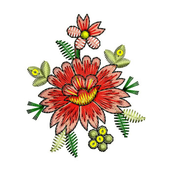 Mexican Embroidery Apron Design