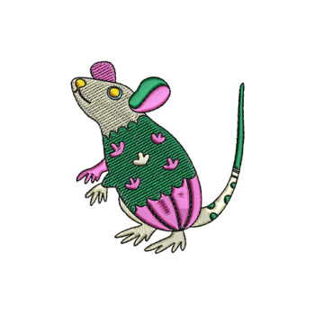 Mickey Mouse Embroidery Design Free