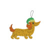 Mini Dachshund Dog Machine Embroidery Design