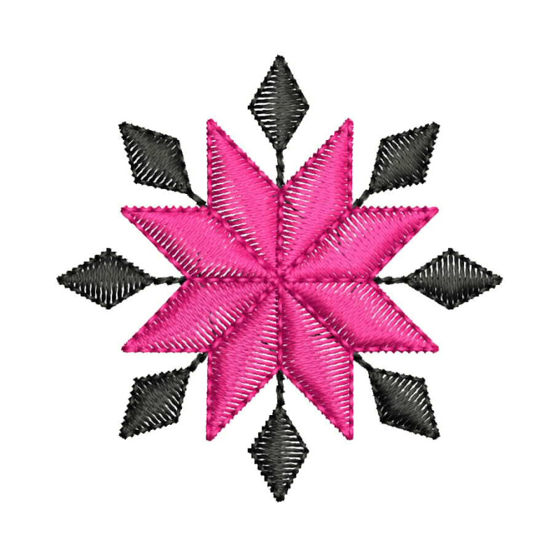 Mini Flower Embroidery Design