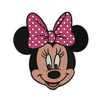 Minnie Mouse Embroidery Design