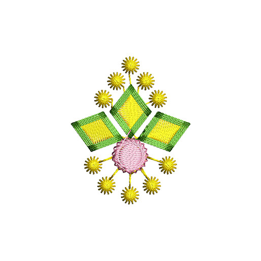 Mirror Decoration Embroidery