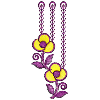 Mitonat Applique Embroidery Design 25370