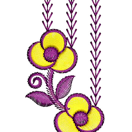 Mitonat Applique Embroidery Design 25370