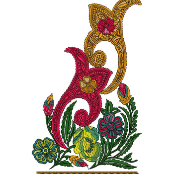 Modern Embroidery Curtains Design