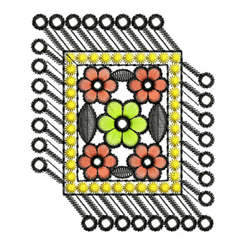 Modern Style Ethnic Embroidery Patch