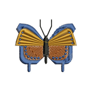 Moth Embroidery Design