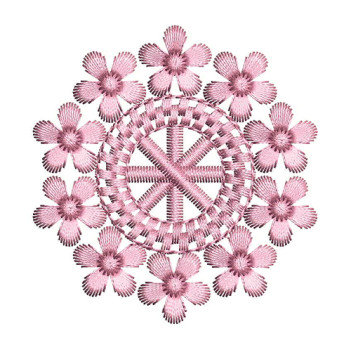 Nanduti Embroidery Patch Design