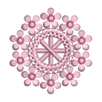 Nanduti Embroidery Patch Design