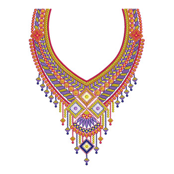 Rani Haar embroidery design