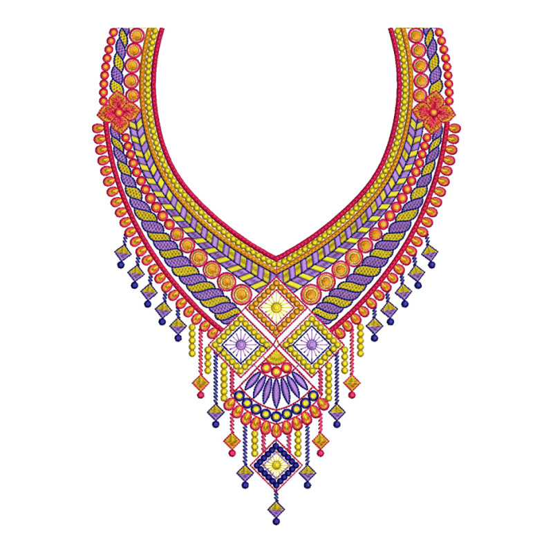 Rani Haar embroidery design