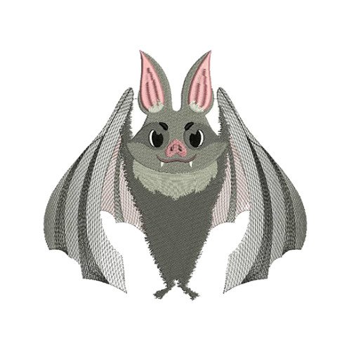 Nightmare Before Christmas Bat Embroidery