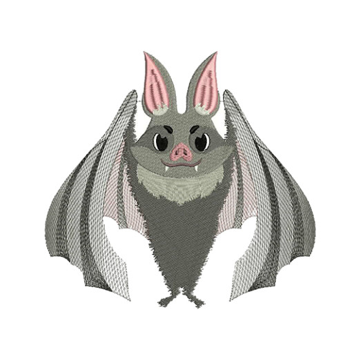 Nightmare Before Christmas Bat Embroidery