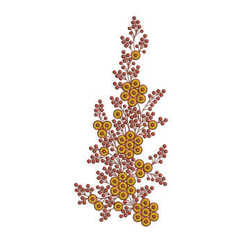 Nouveau Machine Embroidery Design