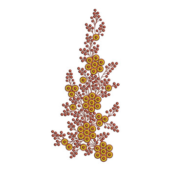 Nouveau Machine Embroidery Design