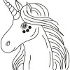Unicorn Embroidery Design