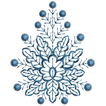 Outline Border Applique Design 25980