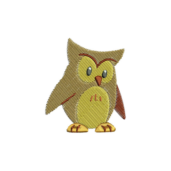 Owl Embroidery Design