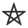 Paganism Star Embroidery Design