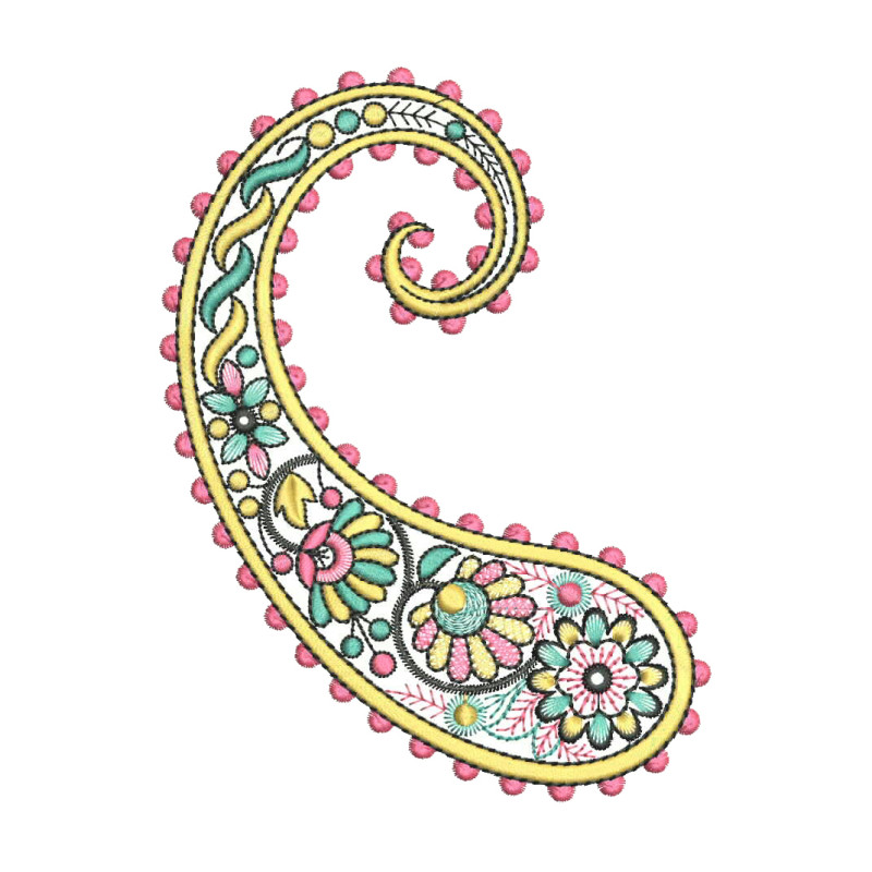 Paisley Butta With Kashmiri Inspiration