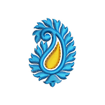 Paisley Embroidery Butti Design
