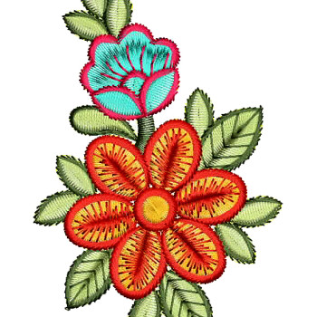 Party Dresses Embroidery Applique Design