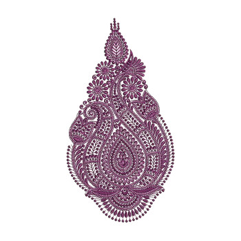 Pashmina Embroidery Design