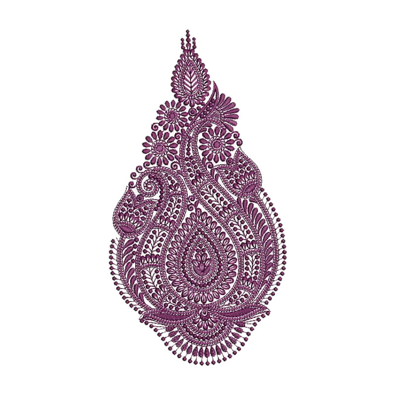 Pashmina Embroidery Design