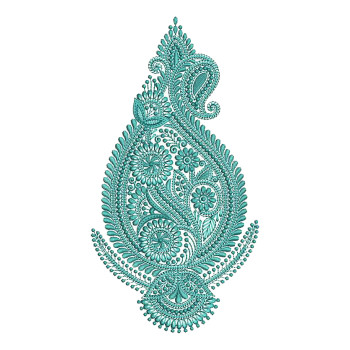 Pashmina Kashmiri Embroidery Design