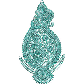 Pashmina Kashmiri Embroidery Design