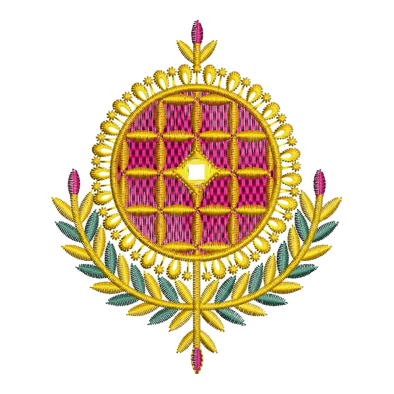 Patch Applique Embroidery Design